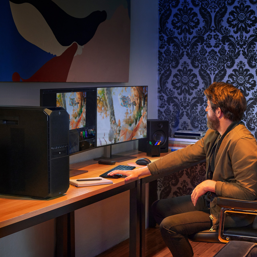 HP Z6 G5 A AMD Ryzen Threadripper PRO 7975WX 64 GB DDR5-SDRAM 2 TB SSD Windows 11 Pro Tower Workstation AI Workstation Zwart - Afbeelding 4