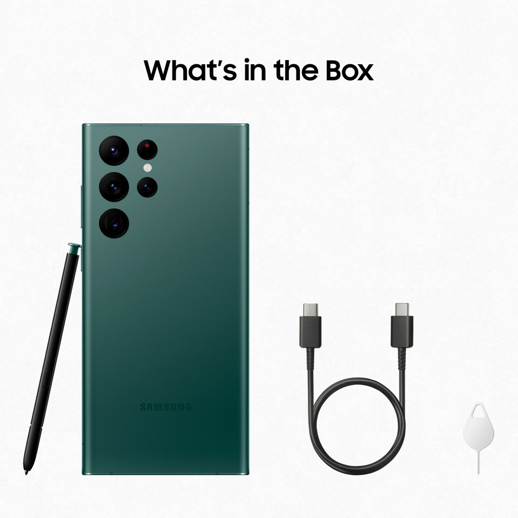 Samsung Galaxy S22 Ultra SM-S908B 17,3 cm (6.8") Dual SIM Android 12 5G USB Type-C 8 GB 128 GB 5000 mAh Groen - Afbeelding 4