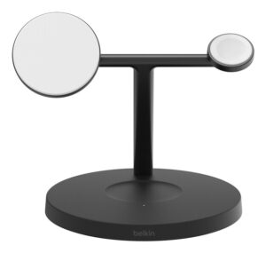 Belkin BoostCharge Pro Hoofdtelefoons, Smartphone, Smartwatch Zwart USB Draadloos opladen Snel opladen Binnen