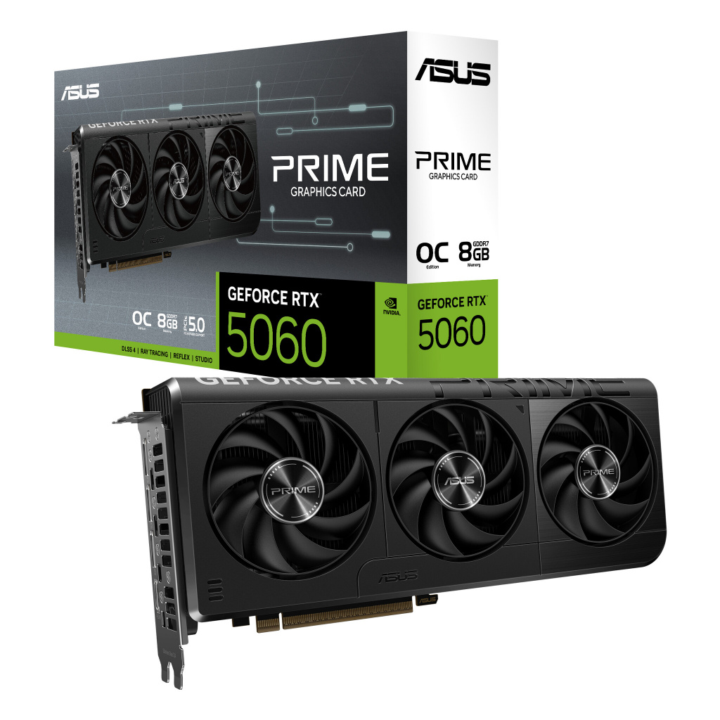 ASUS Prime -RTX5060-O8G NVIDIA GeForce RTX 5060 8 GB GDDR7 - Afbeelding 4