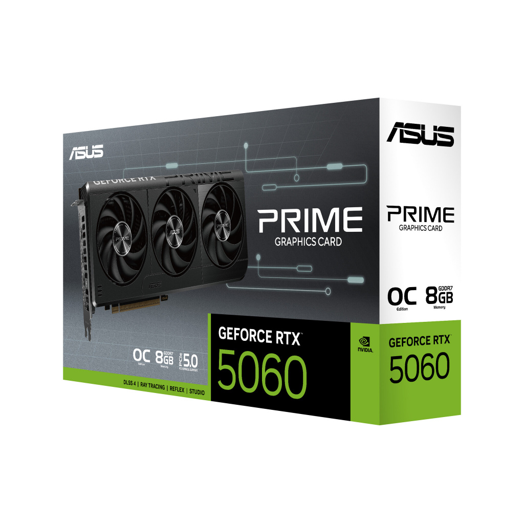 ASUS Prime -RTX5060-O8G NVIDIA GeForce RTX 5060 8 GB GDDR7 - Afbeelding 3