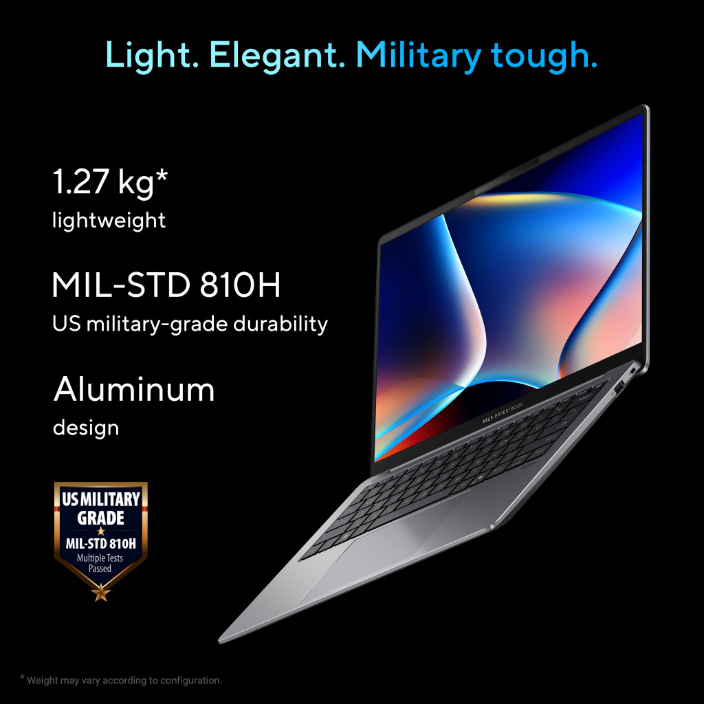 ASUS ExpertBook P5 P5405CSA-NZ0195X Intel Core Ultra 7 258V Laptop 35,6 cm (14") WQXGA 32 GB LPDDR5x-SDRAM 1 TB SSD Wi-Fi 6E (80 - Afbeelding 12