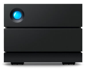 LaCie 2big RAID 8TB disk array Desktop Zwart