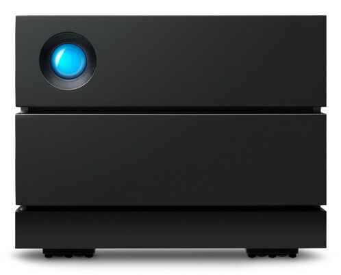 LaCie 2big RAID 8TB disk array Desktop Zwart