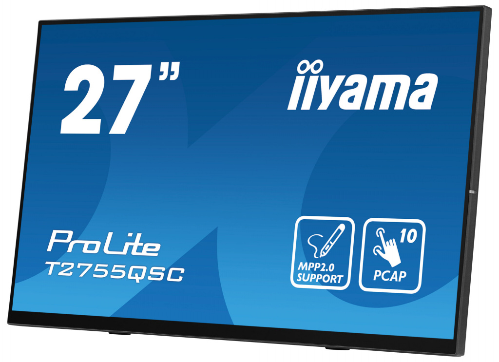 iiyama ProLite T2755QSC-B1 computer monitor 68,6 cm (27") 2560 x 1440 Pixels Quad HD LCD Touchscreen Zwart - Afbeelding 7