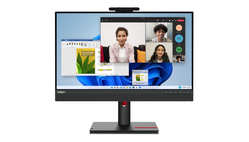 Lenovo ThinkCentre Tiny-In-One 24 Gen 5 LED display 60,5 cm (23.8") 1920 x 1080 Pixels Full HD Touchscreen Zwart - Afbeelding 9