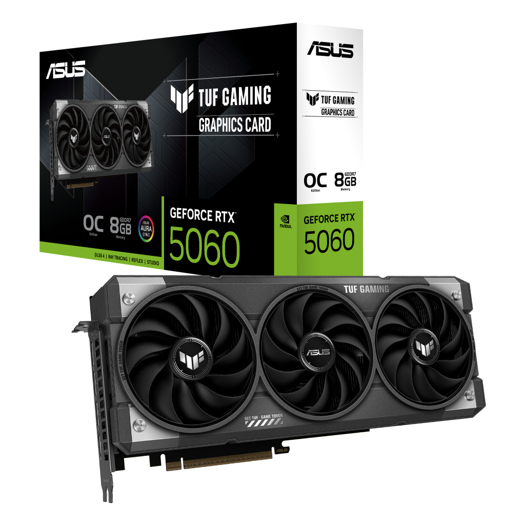 ASUS TUF Gaming TUF-RTX5060-O8G-GAMING NVIDIA GeForce RTX 5060 8 GB GDDR7 - Afbeelding 10