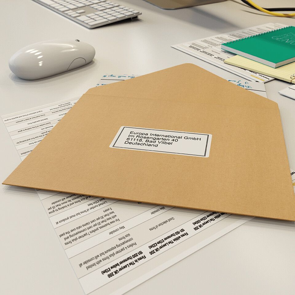 Brother QL-600B labelprinter Direct thermisch 300 x 600 DPI 71 mm/sec Bedraad DK - Afbeelding 2