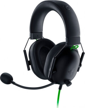 Razer Blackshark V2 X Headset Bedraad Hoofdband Gamen Zwart, Groen