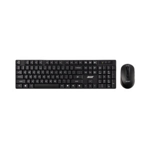Acer GP.ACC11.03M toetsenbord Inclusief muis Thuis/Werk USB Zwart, Grijs