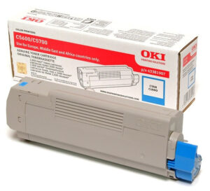 OKI Tonercartridge voor C5600/C5700, Cyaan