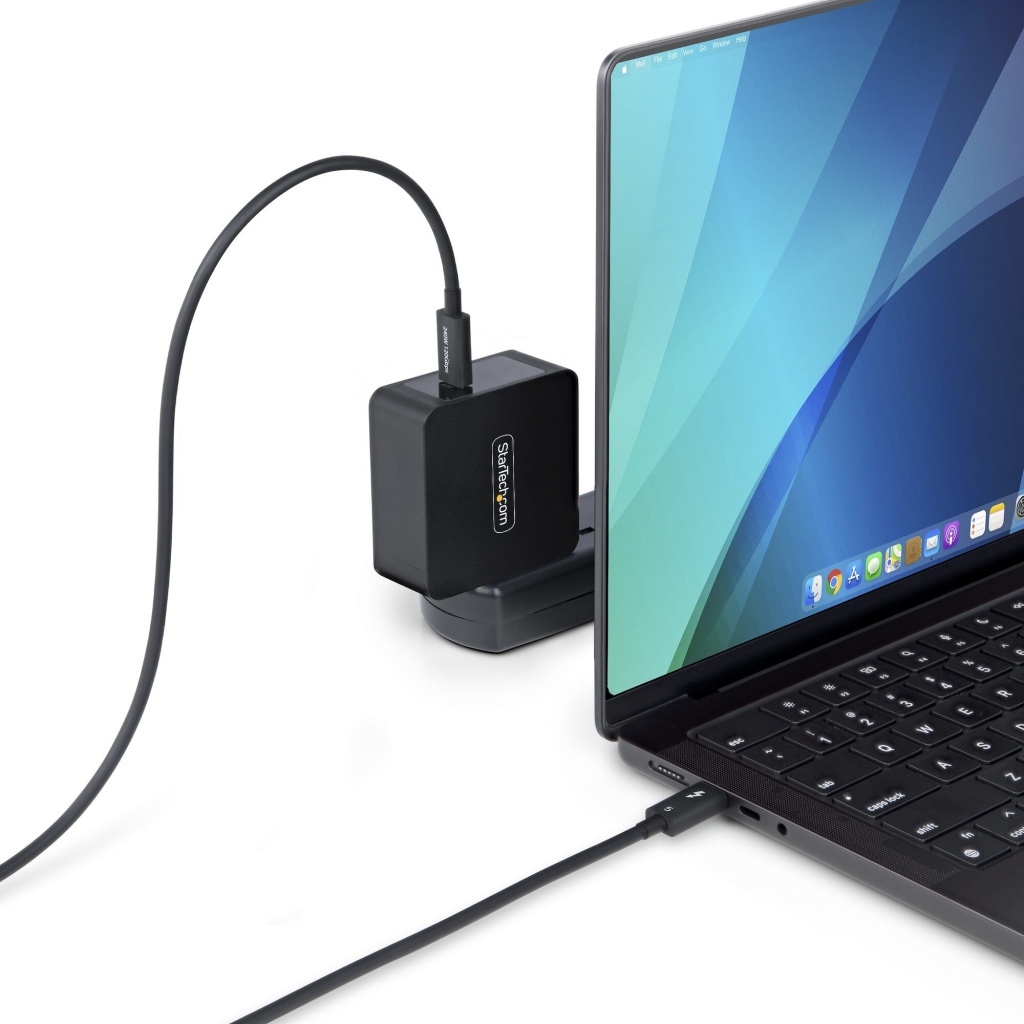 StarTech.com 80cm Thunderbolt 5 Kabel, 80Gbps/Tot 120Gbps, 240W PD, 8K 60Hz, Gecertificeerde Thunderbolt Kabel, Compatibel met T - Afbeelding 5