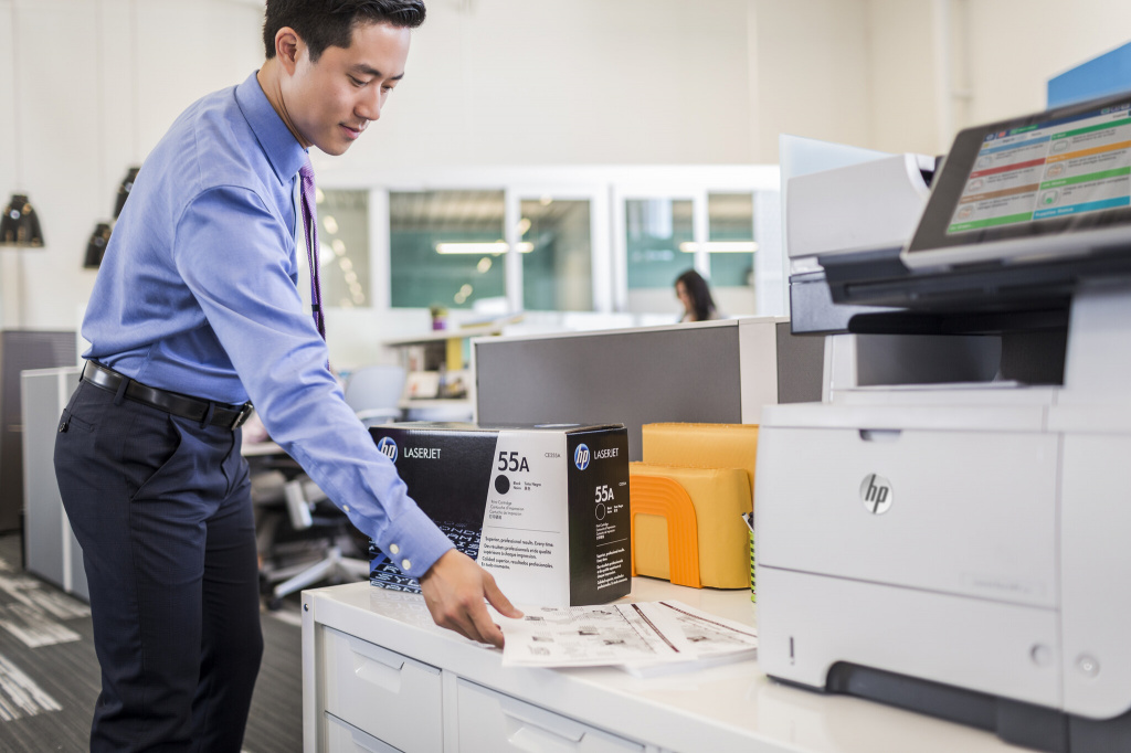 HP 55A originele zwarte LaserJet tonercartridge - Afbeelding 7