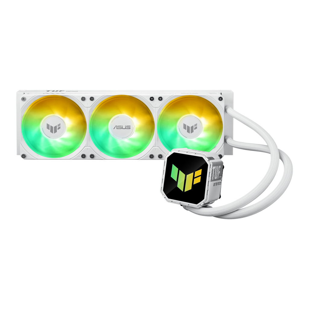ASUS TUF Gaming LC III 360 ARGB White Edition Computer behuizing Alles-in-één vloeistofkoeler 12 cm Wit - Afbeelding 3