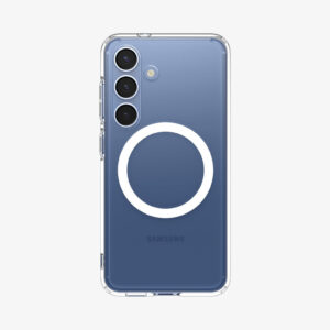 Spigen Ultra Hybrid (MagFit) mobiele telefoon behuizingen 15,8 cm (6.2") Hoes Transparant, Wit