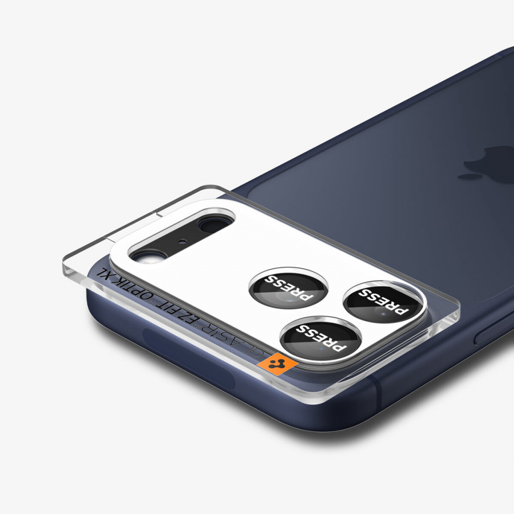 Spigen Optik Pro XL EZ Fit Cameralensbeschermer Apple 2 stuk(s) - Afbeelding 11