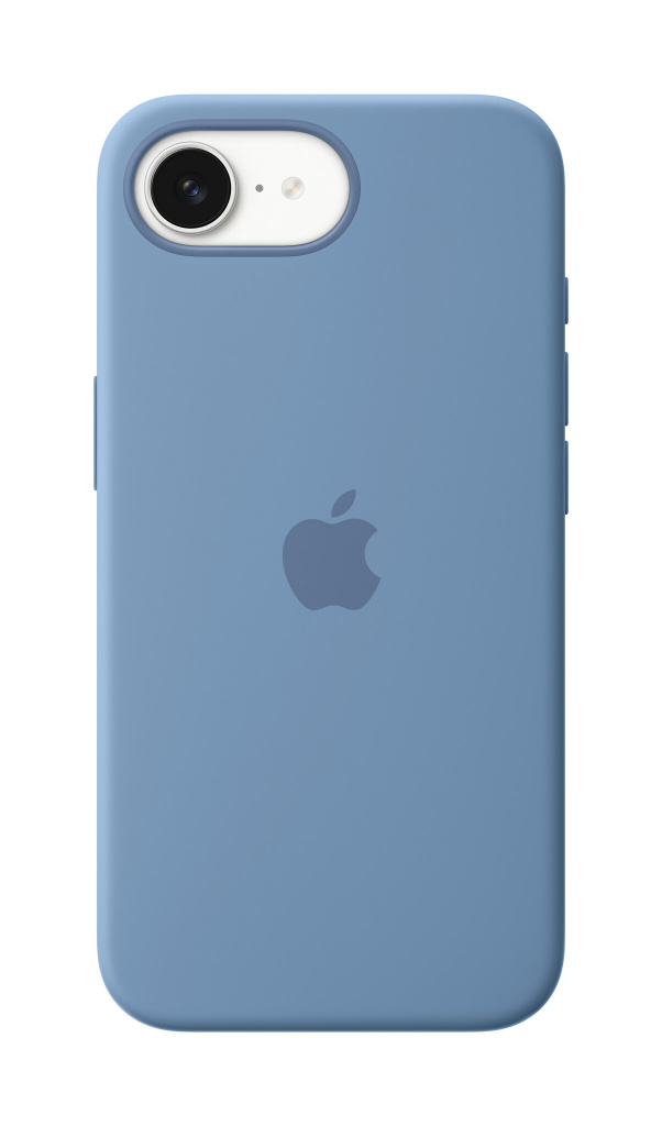 Apple Siliconenhoesje voor iPhone 16e - Winterblauw - Afbeelding 2