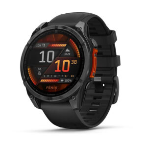 Garmin Fenix 8 3,56 cm (1.4") AMOLED 47 mm Digitaal 454 x 454 Pixels Touchscreen Zwart Wifi GPS