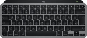 Logitech MX Keys Mini For Mac toetsenbord Thuis/Werk Bluetooth QWERTZ Duits Zwart, Grijs