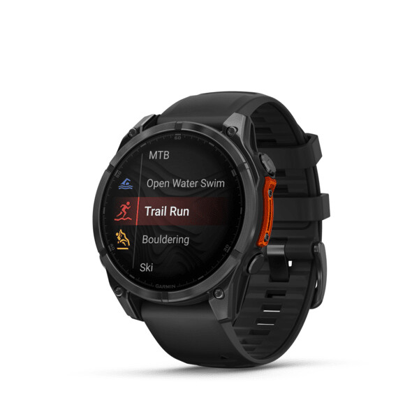 Garmin Fenix 8 3,56 cm (1.4") AMOLED 47 mm Digitaal 454 x 454 Pixels Touchscreen Zwart Wifi GPS - Afbeelding 8