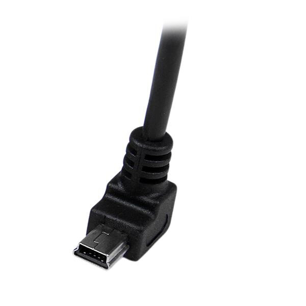 StarTech.com 2 m mini USB-kabel A-naar-mini-B met neerwaartse hoek - Afbeelding 4