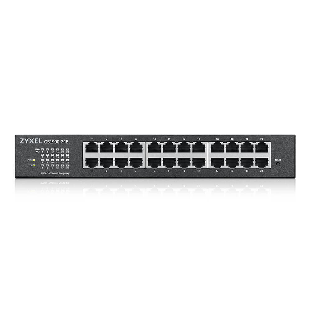 Zyxel GS1900-24E-EU0103F netwerk-switch Managed L2 Gigabit Ethernet (10/100/1000) 1U Zwart - Afbeelding 3