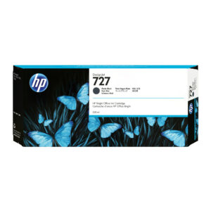 HP 727 matzwarte DesignJet inktcartridge, 300 ml