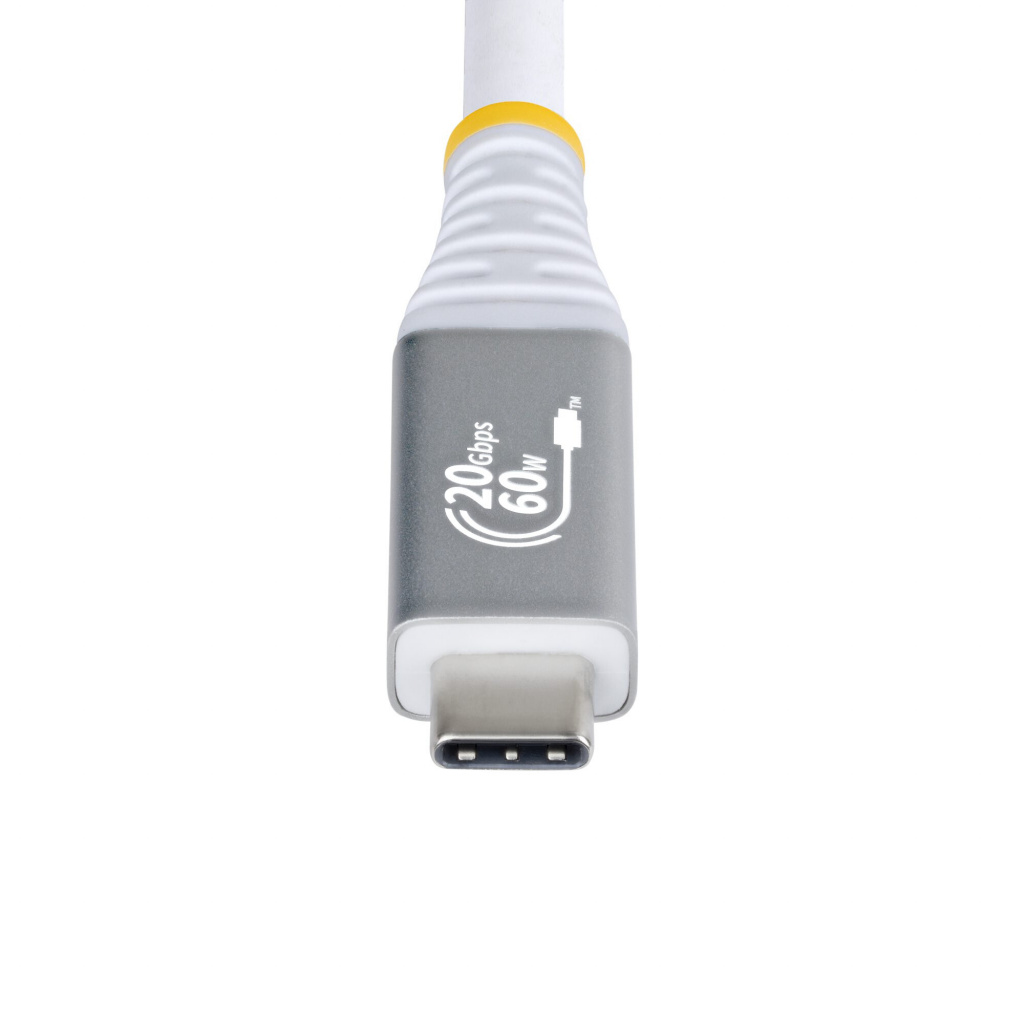 StarTech.com 3m USB4 Kabel, 20Gbps, USB-IF Gecertificeerde USB-C Kabel, 60W PD EPR, 4K 120Hz DP 1.4, TPE Mantel, USB Type-C Kabe - Afbeelding 4