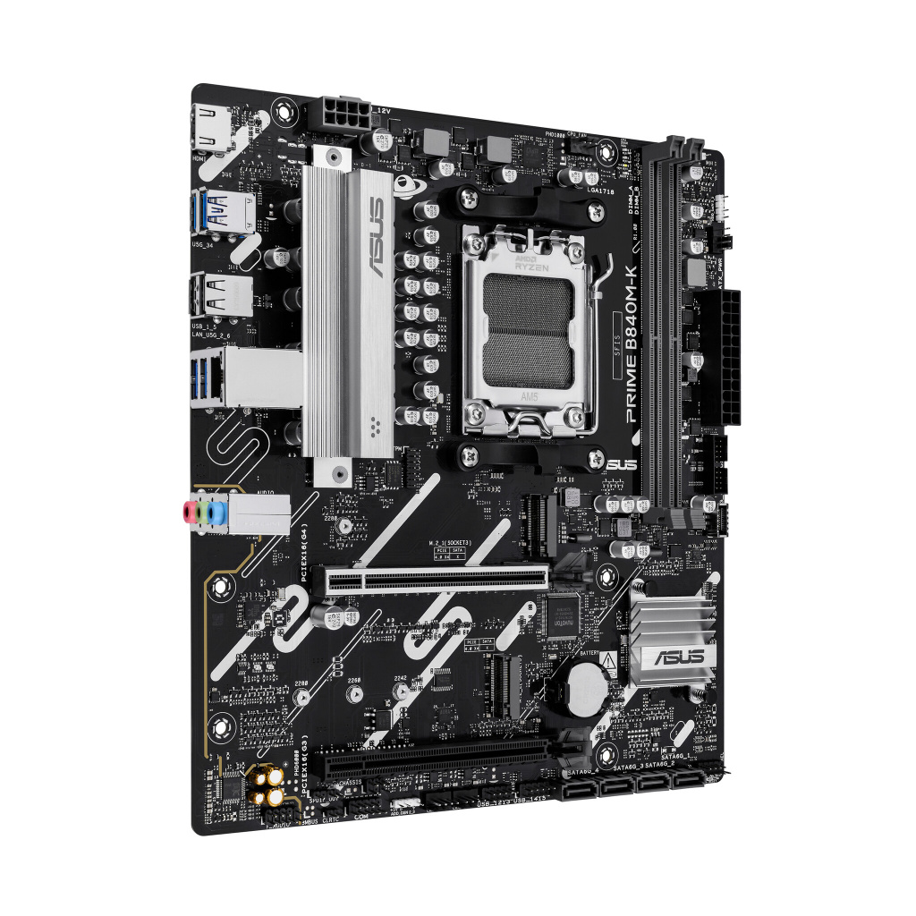 ASUS PRIME B840M-K AMD B840 Socket AM5 micro ATX - Afbeelding 3