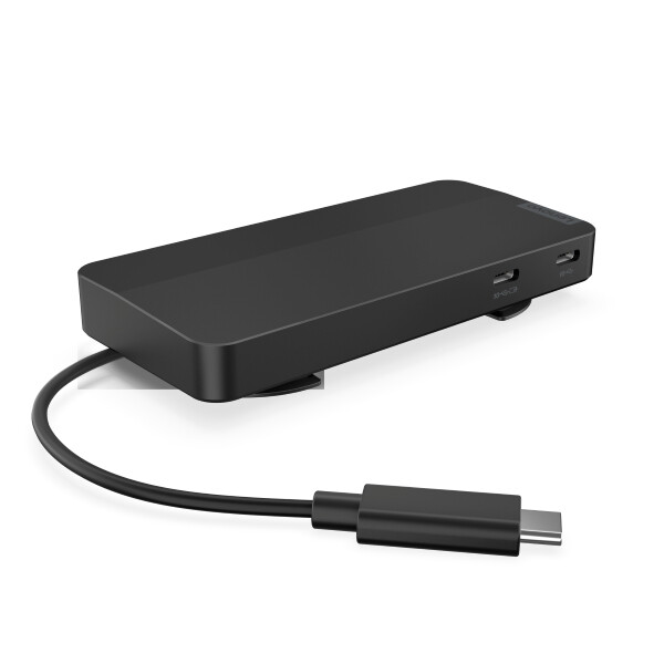 Lenovo 40B90100EU laptop dock & poortreplicator Bedraad USB 3.2 Gen 1 (3.1 Gen 1) Type-C Zwart - Afbeelding 2