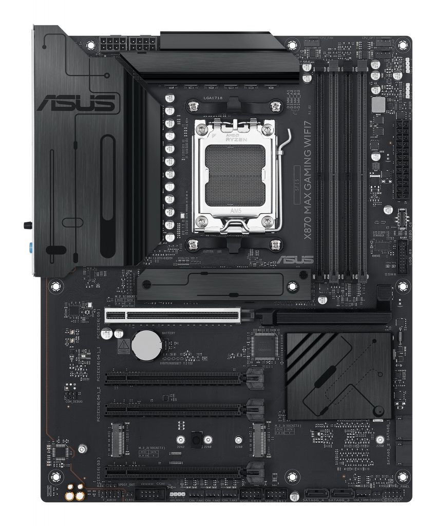 ASUS X870 MAX GAMING WIFI7 AMD X870 Socket AM5 ATX - Afbeelding 3
