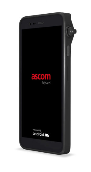 Ascom Myco 4 14 cm (5.5") Dual SIM Android 12 5G USB Type-C 6 GB 128 GB 4000 mAh Zwart