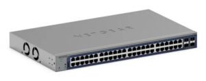 NETGEAR GS752TXUP Managed Gigabit Ethernet (10/100/1000) Power over Ethernet (PoE) 1U Grijs
