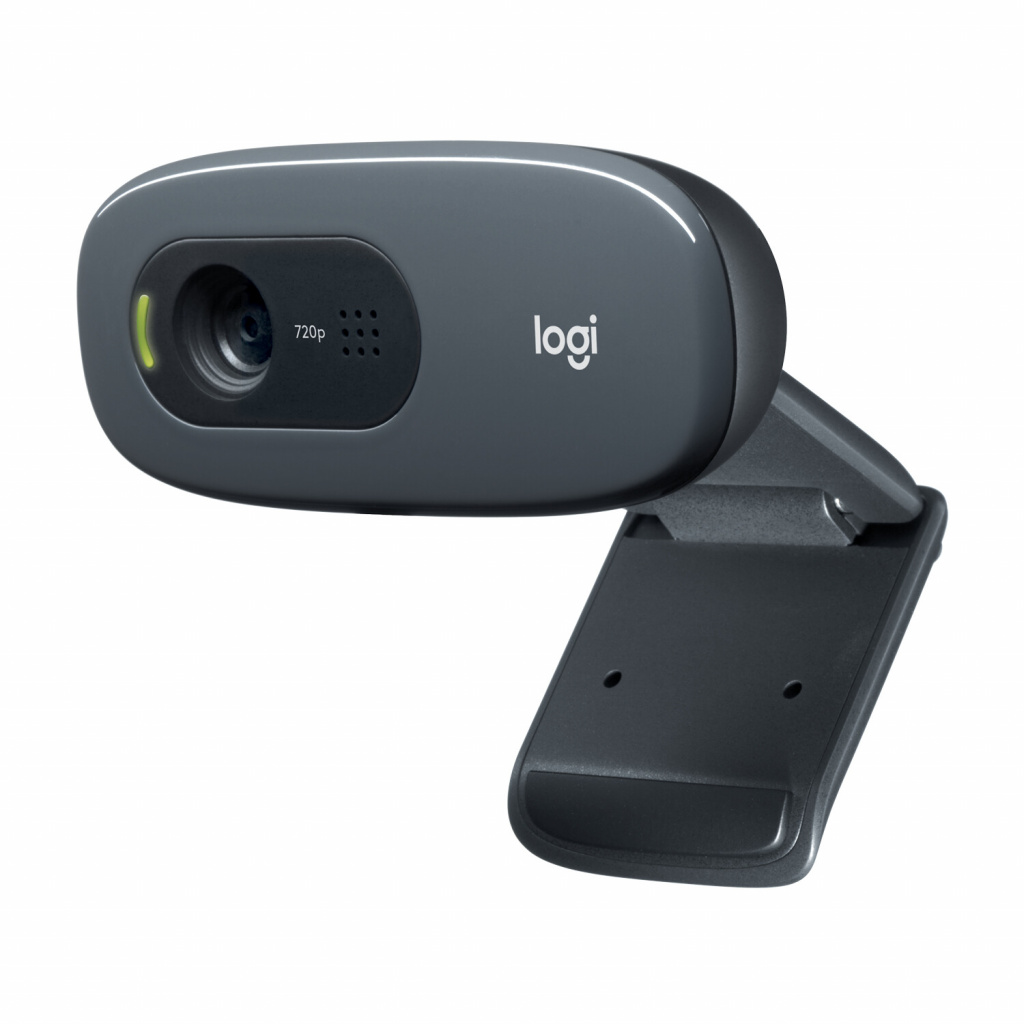 Logitech C270 HD webcam 3 MP 1280 x 720 Pixels USB Grijs, Donkergrijs