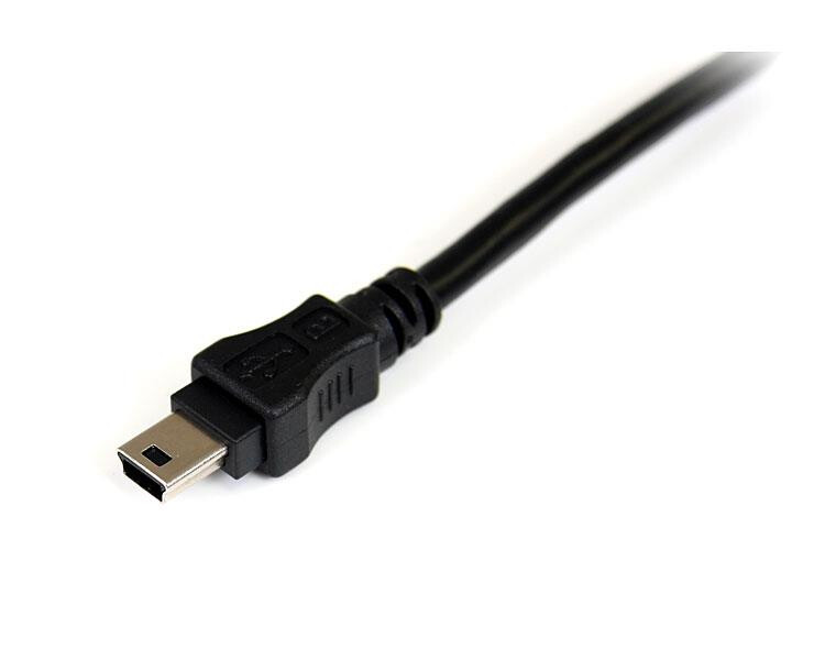 StarTech.com 1,8 m USB Y-kabel voor externe harde schijf USB A naar mini B - Afbeelding 3