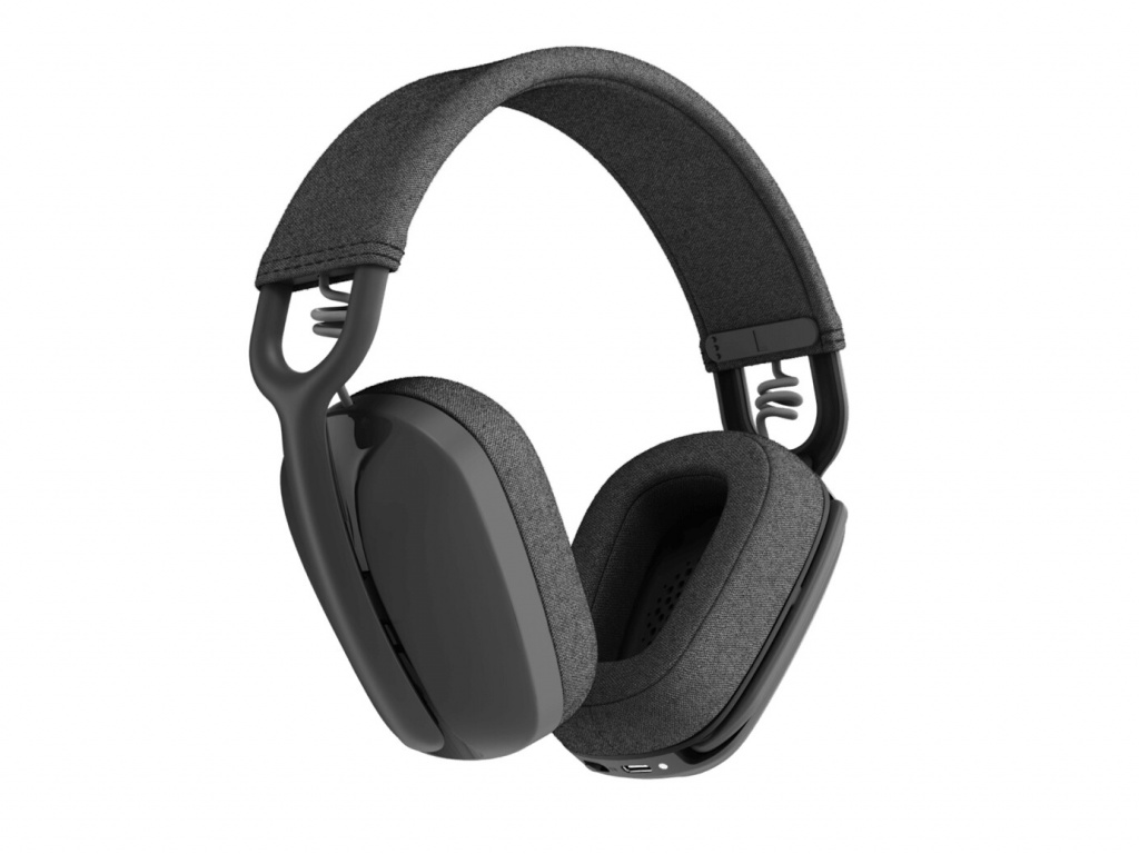 Logitech Zone Vibe Wireless Headset Draadloos Hoofdband Oproepen/muziek USB Type-C Bluetooth Grafiet - Afbeelding 2