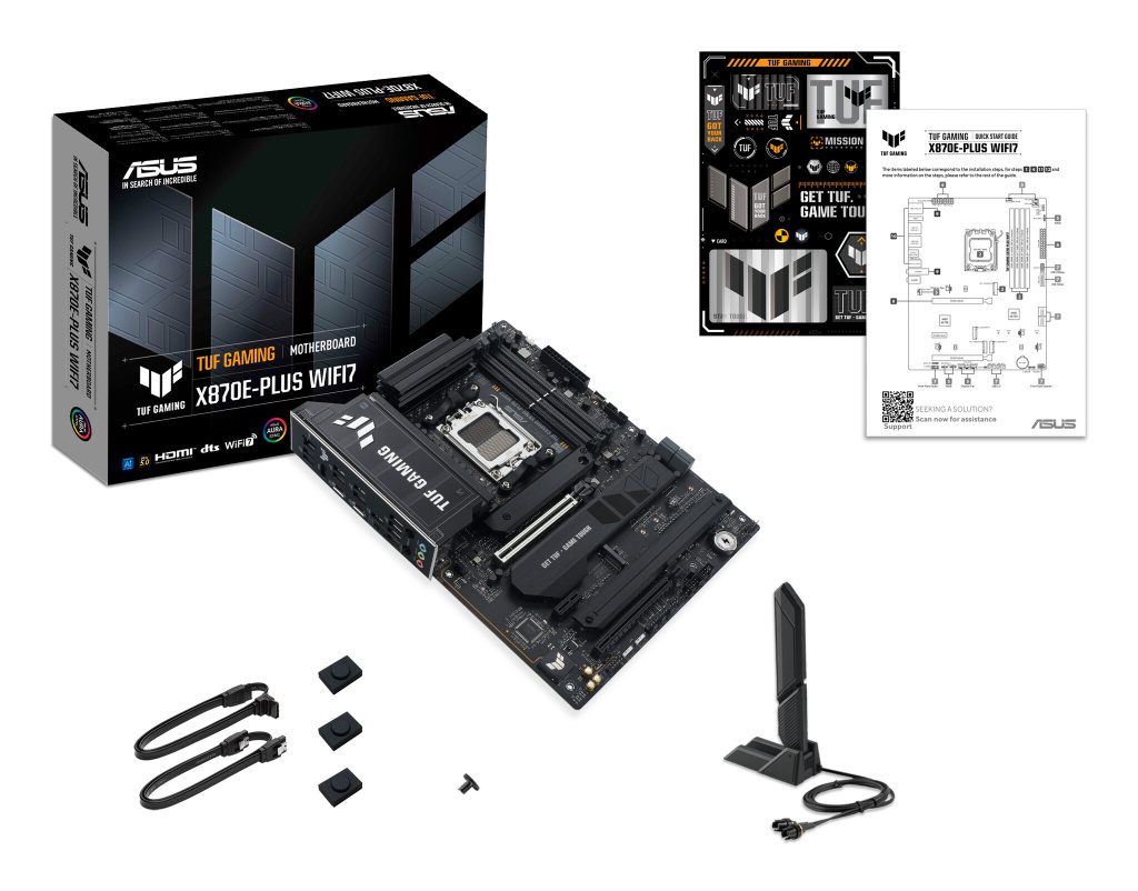ASUS TUF GAMING X870E-PLUS WIFI7 AMD X870E Socket AM5 ATX - Afbeelding 4