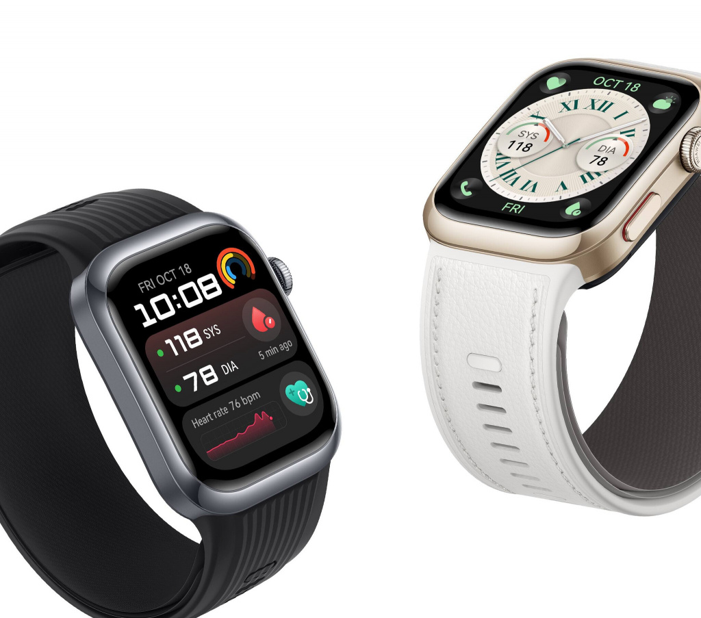 Huawei Watch D2 4,62 cm (1.82") AMOLED 48 mm Digitaal 480 x 408 Pixels Touchscreen Goud - Afbeelding 4