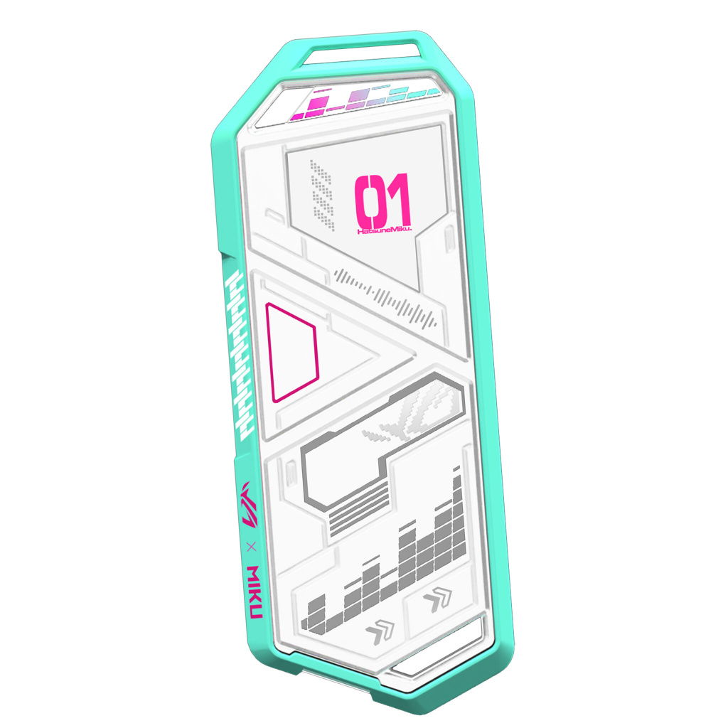 ASUS ROG Strix Arion Hatsune Miku Edition SDD-behuizing Wit M.2 - Afbeelding 4