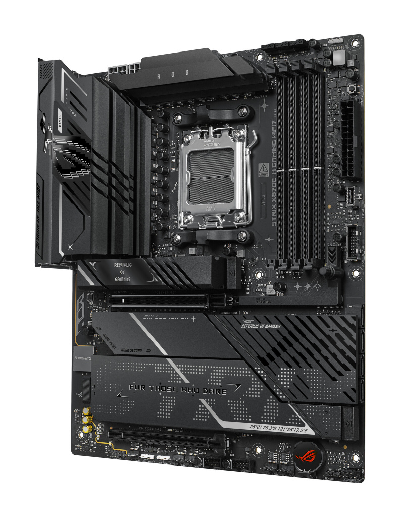 ASUS ROG STRIX X870E-H GAMING WIFI7 AMD X870E Socket AM5 ATX - Afbeelding 3