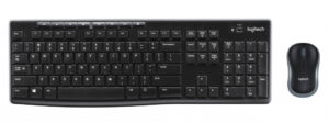 Logitech Wireless Combo MK270 toetsenbord Inclusief muis Universeel RF Draadloos Slovaaks Zwart