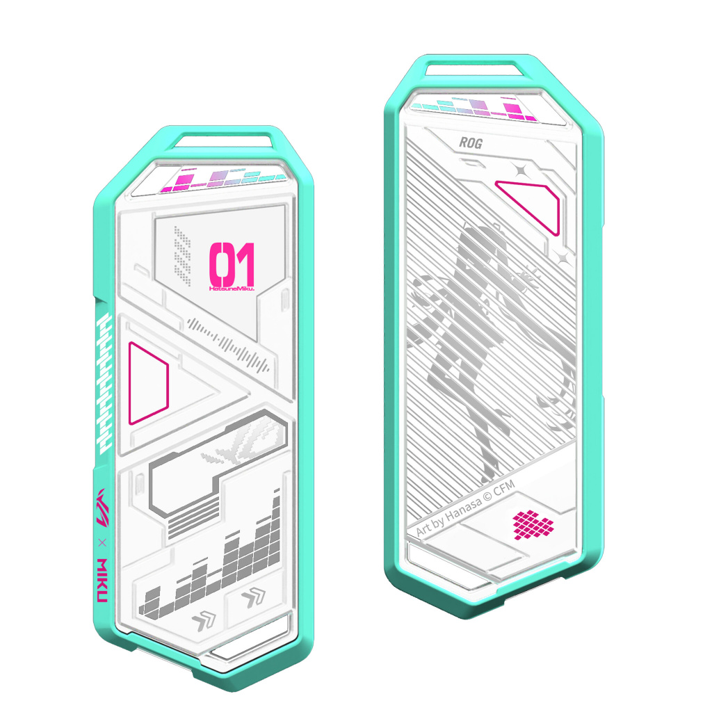 ASUS ROG Strix Arion Hatsune Miku Edition SDD-behuizing Wit M.2 - Afbeelding 6