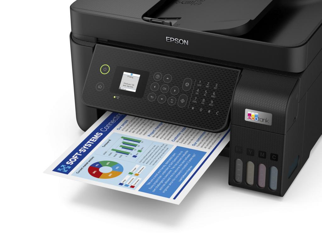 Epson EcoTank ET-4800 A4 multifunctionele Wi-Fi-printer met inkttank, inclusief tot 3 jaar inkt - Afbeelding 5