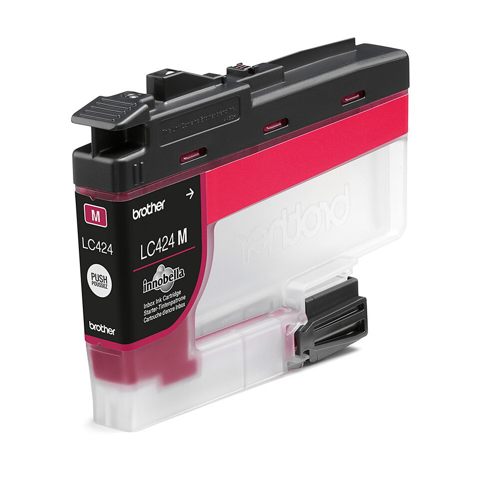 Brother LC-424M inktcartridge 1 stuk(s) Origineel Magenta - Afbeelding 2