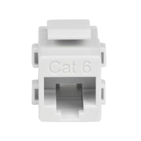StarTech.com Witte Cat 6 RJ45 Keystone jack-netwerkkoppeling - F/F - Afbeelding 2