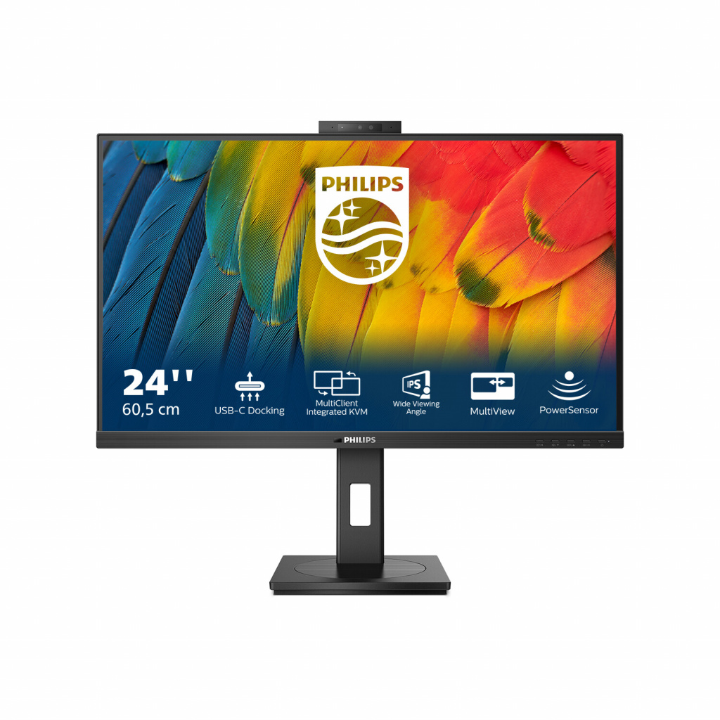 Philips 5000 series 24B1U5301H/00 computer monitor 60,5 cm (23.8") 1920 x 1080 Pixels Full HD LCD Zwart - Afbeelding 3