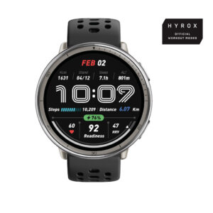 Amazfit Active 2 3,35 cm (1.32") AMOLED 43.9 mm Digitaal 466 x 466 Pixels Touchscreen Zilver GPS