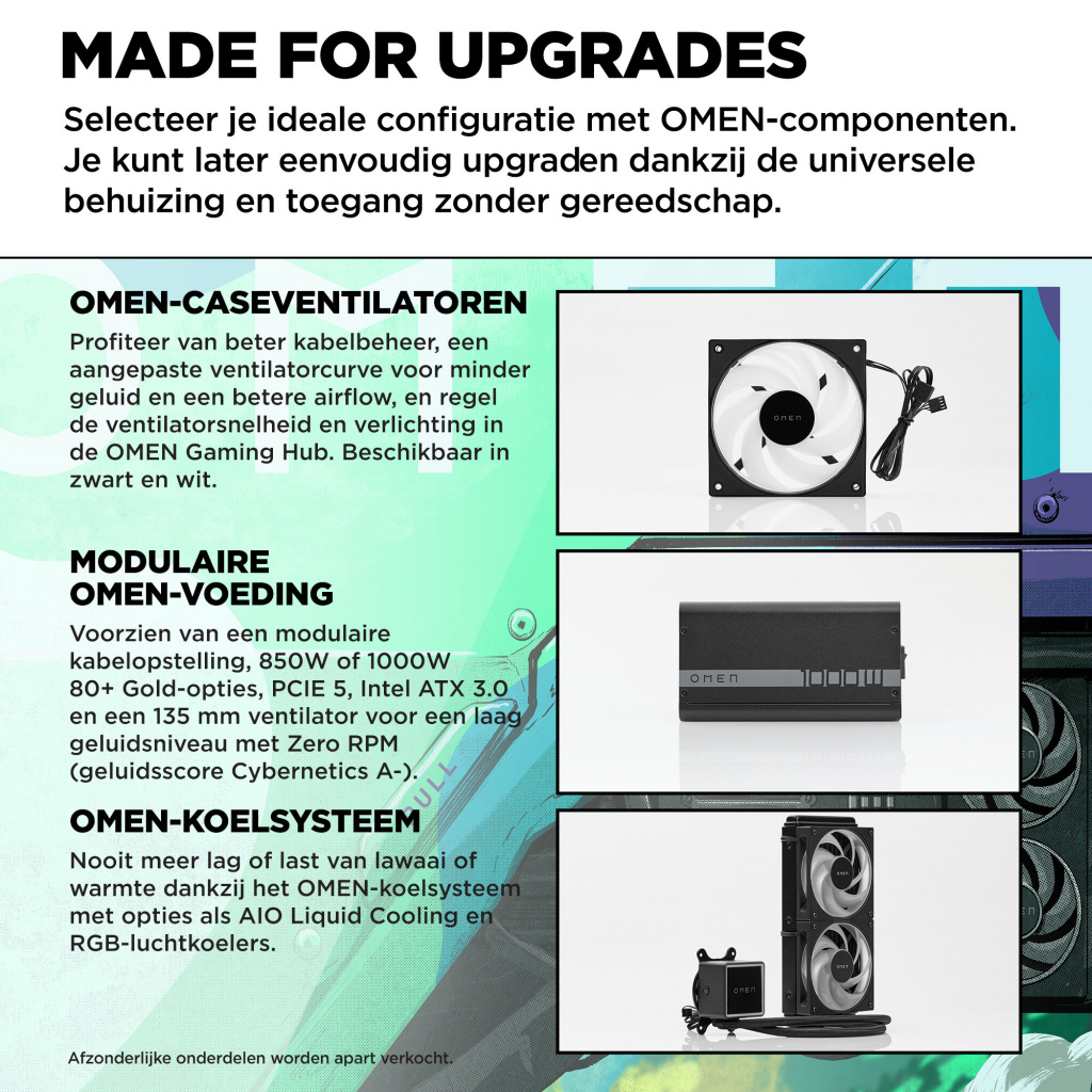 HP OMEN 35L Gaming Desktop GT16-0236nd PC Intel Core Ultra 7 265K 32 GB DDR5-SDRAM 2 TB SSD NVIDIA GeForce RTX 5070 Ti Windows 1 - Afbeelding 4