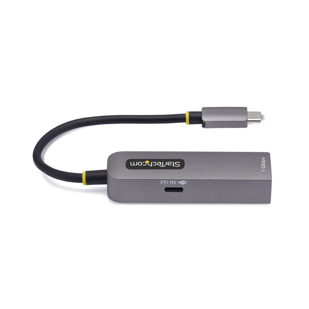 StarTech.com USB-C naar Ethernet Adapter, NIC, 100W PD Pass-Through, USB 3.0 Type-C 1Gbps Multi Speed Netwerk Adapter, Gigabit E - Afbeelding 4