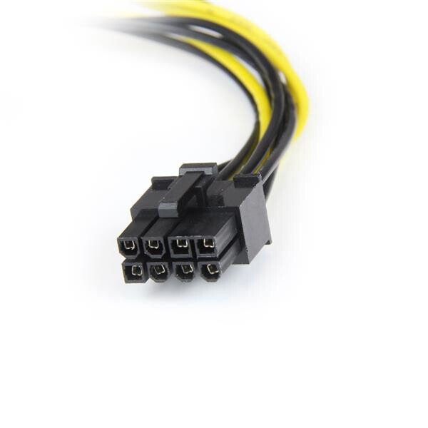 StarTech.com 15cm LP4 naar 8-pins PCI Express Videokaart Voeding Verloopkabel - Afbeelding 2